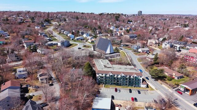 Discover the beauty of solar panels adorning the library in Halifax, Nova Scotia. A blend of nature and technology reflects a commitment to sustainability