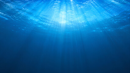 underwater ocean background © Mufti