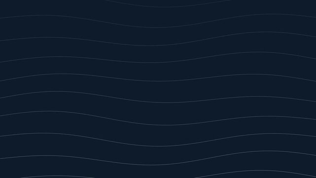Abstract background with delicate white dashed wave lines on dark blue