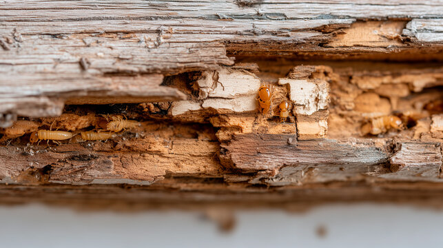 Feeding on wood unnoticed, termites weaken structural integrity, risking safety and costly repairs; thus, regular inspections and early treatment remain crucial.