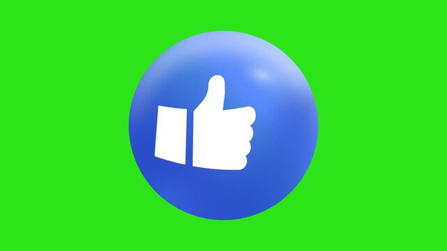 Facebook reaction icon suitable for social media content, web design, presentations, and digital marketing. Bright, vibrant colors for engaging visuals.