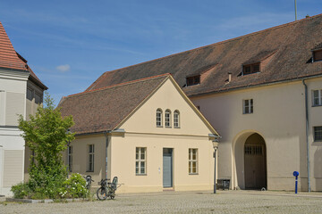 Häuser Am Neuen Markt, rechts Kutschstall, Potsdam, Brandenburg, Deutschland © Frank