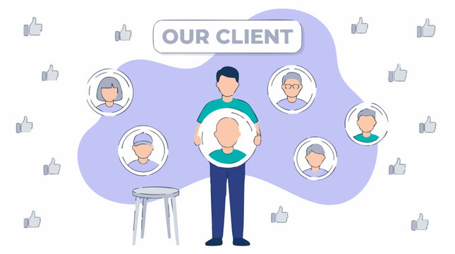 Client-Centric Business Model with Diverse Customer Profiles Illustration