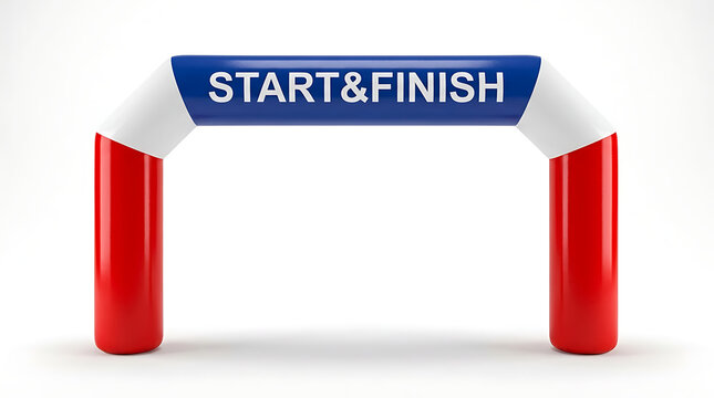 Inflatable Start and Finish Line Archway Banner for Outdoor Sports Race