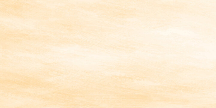 Abstract beige watercolor background soft cream wash paint texture pale yellow cloud design paper banner backdrop
