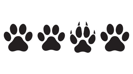 paw print vector © Nadira