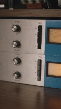 Rack-Mount Audio Compressors &mdash; Vertical Pan