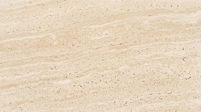 Creamy beige travertine stone texture seamless background