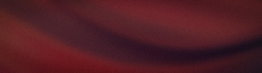 Fototapeta premium Luxury luxury grainy background banner with wide red burgundy and black smooth blur gradient