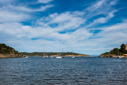 &icirc;le de Port Cros au large de Hy&egrave;res, Var