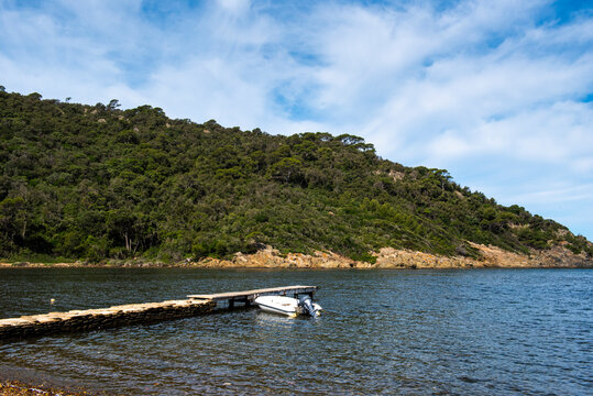 &icirc;le de Port Cros au large de Hy&egrave;res, Var