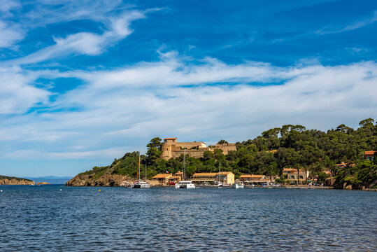 &icirc;le de Port Cros au large de Hy&egrave;res, Var