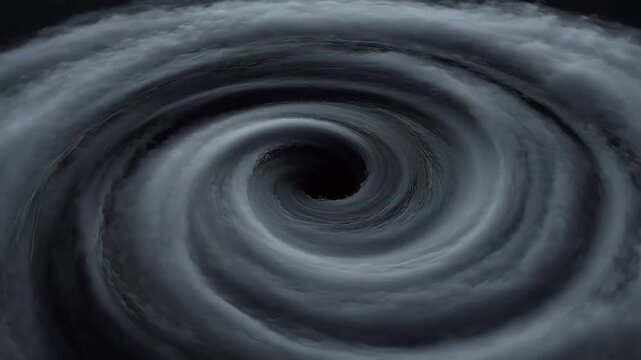Spiral pattern resembling a vortex