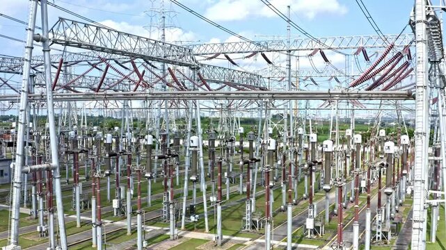 High Voltage Electrical Substation and Power Transmission Equipment