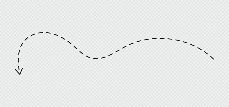 Hand Drawn Doodle Arrow Collection Vector Set with Curved, Dotted, Swirl and Directional Arrows
