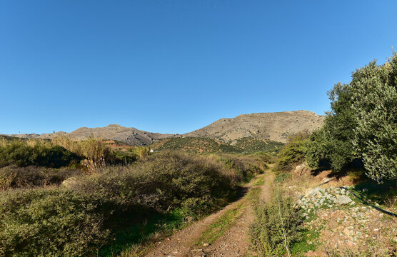 Kreta - Wanderweg Chochlakies Gorge zum Karoumes Beach