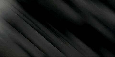 Obraz premium Smooth wave of luxury dark black and blue silk satin fabric texture material for a soft textile background wallpaper design