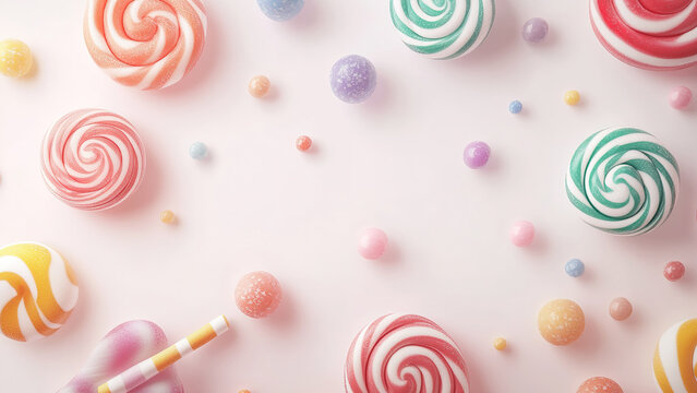 colorful candy sprinkles 