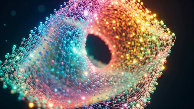 Digital Molecule Painting - Science Meets Creation