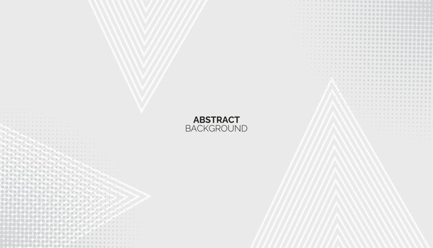 Abstract background design with triangular shapes and halftone textures.