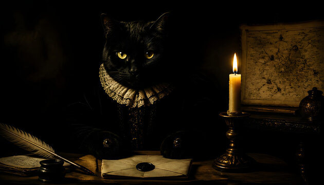The Documents Are Face Down &mdash; The Letter Is Sealed &mdash; The Locations Are Marked in a Cipher No One Has Broken &mdash; The Cat Is Not Planning Anything
