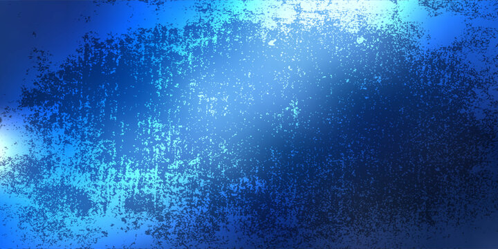 Abstract blue grunge texture background with glowing light effect modern desain benner poster