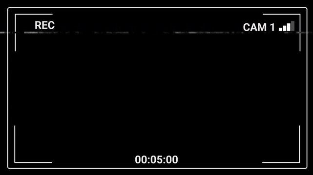 Surveillance cctv monitoring screen template camera view security system concept interface