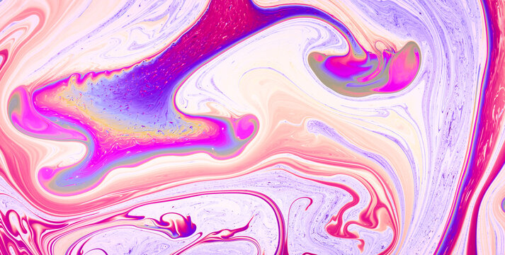 Marbled Marvels: A Visual Delight of Texture and Color in Liquid Art