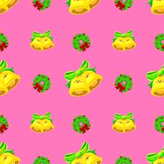 Obraz premium seamless pattern with cats