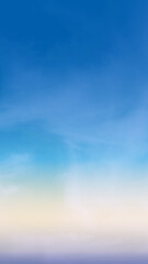 Obraz premium Gradient sky mobile wallpaper with blue to purple hues and soft texture
