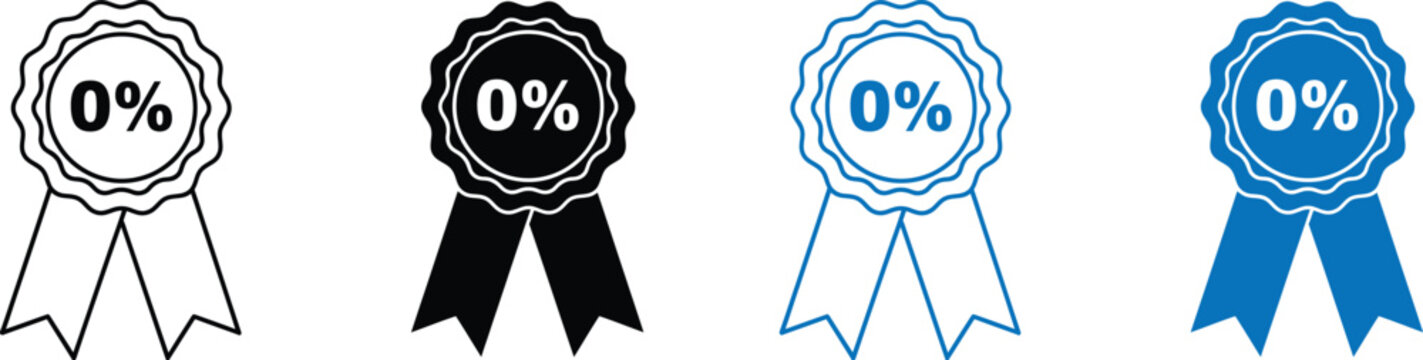 0 percent off ribbons
