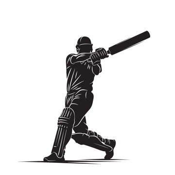 baseball bat player silhouette vector sports icon pose