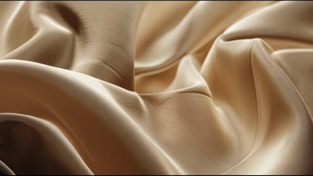 Abstract flowing silk fabric texture background.
