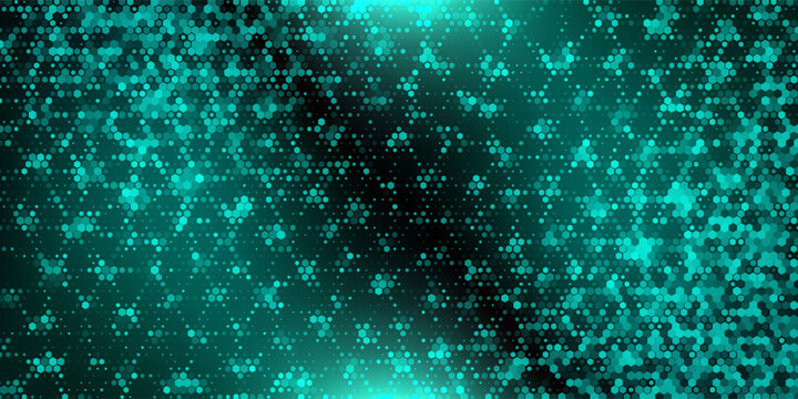 Technology digital futuristic internet network connection dark black background, green abstract cyber information communication, Ai big data science, innovation future tech line. eps10
