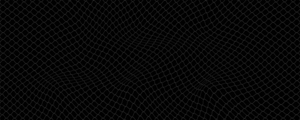 Fishing or soccer net. Repeated hexagon pattern. Black wired mesh texture isolated on white background.ilustrasion modern. © PECAH