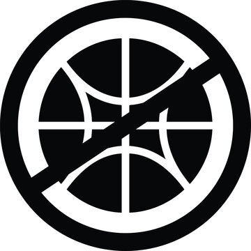 Black and white circular no entry symbol with arrows sign prohibition