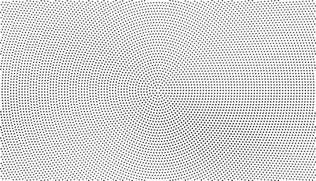 Abstract geometric dot pattern design