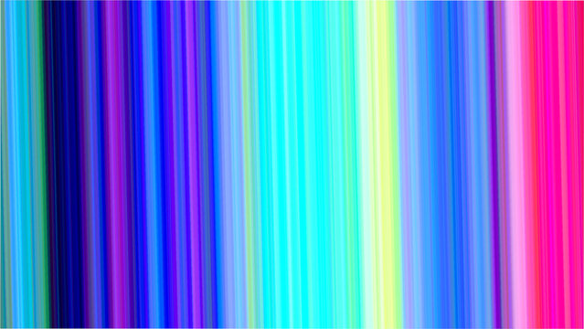 Modern pop art style backdrop featuring bright multi colored parallel bars
