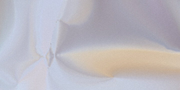 Abstract texture of crumpled white paper sheet with soft shadows illustration