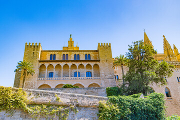 Fototapeta premium Palma de Mallorca by the Sea, Light and Stone Mediterranean Soul