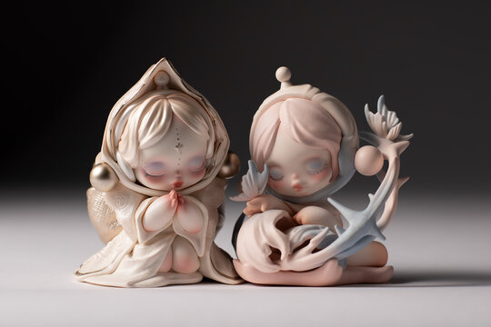 Two figurines 