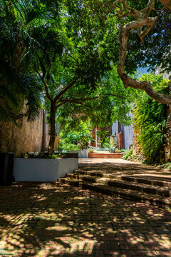 Park in Old San Juan Puerto Rico, Parque San Francisco