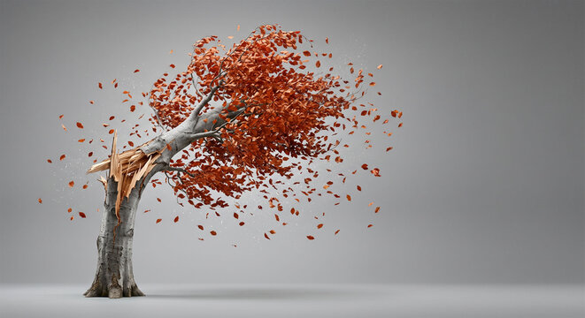 Broken European Beech as a Concept for Storm Damage and Risk