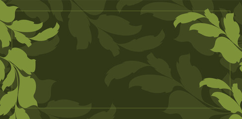 green leaves background © esha