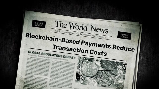 Blockchain-Based Payments Reduce Transaction Costs