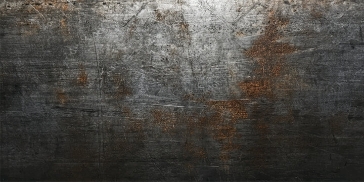 Weathered steel surface with extensive oxidation and deep rust textures brown color surface texture corrosion weathered scratched oxidation industrial background distressed metallic