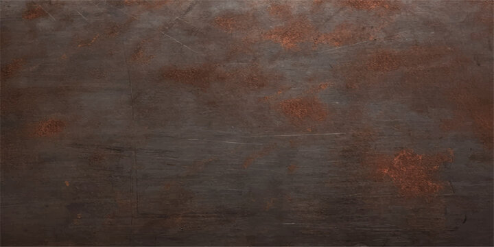 Dark oxidized metal plate texture with reddish rust corrosion oxidized background industrial material abstract weathered construction backdrop weathering corroded structure staining