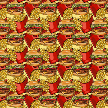 Fast food repeat pattern