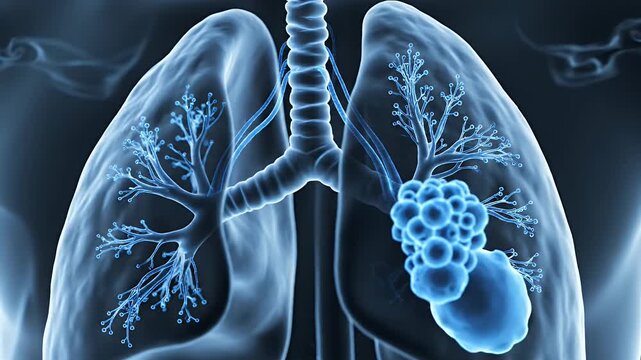 Lungs with Tumor.