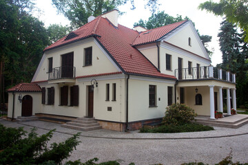 Dworek w stylu neoklasycystycznym,Ciechocinek, Polska, Neoclassical manor house, Ciechocinek, Poland © 123108 Aneta